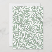 Einladungen zu Leafy Green Bridal (Rückseite)