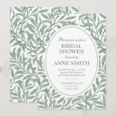 Einladungen zu Leafy Green Bridal (Vorne/Hinten)