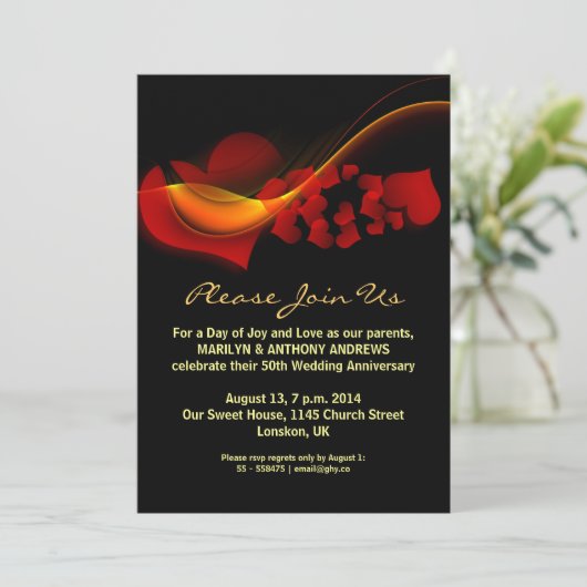 Einladungen zu Lieben (Stehend Vorderseite)