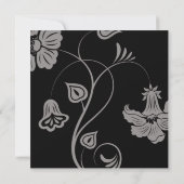 Einladungen zu lila gestrichenen Hochzeiten (Rückseite)