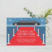 Einladungen zu Limousinen und Rotem Teppich (Stehend Vorderseite)