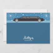 Einladungen zu Limousinen und Rotem Teppich (Rückseite)