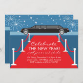 Einladungen zu Limousinen und Rotem Teppich (Vorne/Hinten)