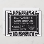 Einladungen zu maßgeschneiderten Hochzeiten (Vorderseite)