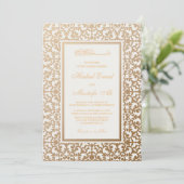 Einladungen zu muslimischen Hochzeiten (Stehend Vorderseite)