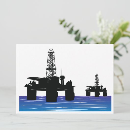 Einladungen zu Ölpreiserhöhungen (Stehend Vorderseite)