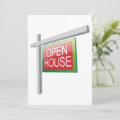 Einladungen zu Open House (Stehend Vorderseite)