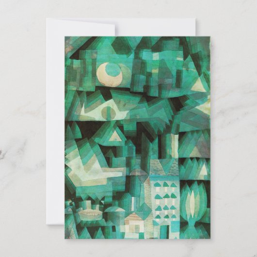 Einladungen zu Paul Klee Dream City (Vorderseite)
