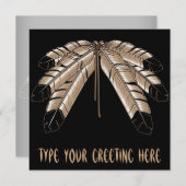 Einladungen zu Personalisierten Karten der einheim (Vorne/Hinten)