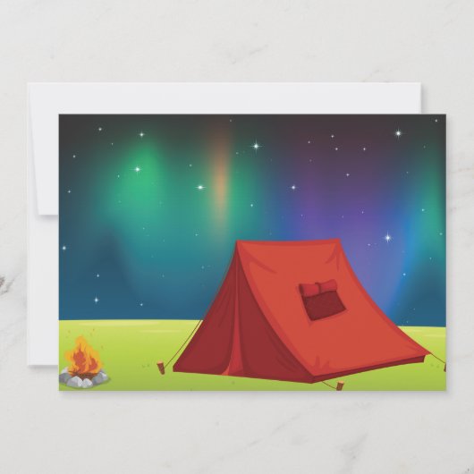 Einladungen zu Red Tent (Vorderseite)