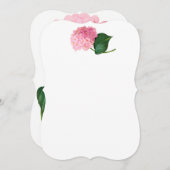 Einladungen zu Rosa Redoute Hydrangea (Vorne/Hinten)