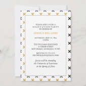 Einladungen zu Schwarz-Gold-Modellen (Rückseite)