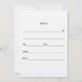 Einladungen zu schwulen Engagement (Rückseite)