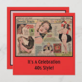 Einladungen zu Seein's Stars (Vorne/Hinten)