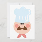 Einladungen zu sonnigen Koch (Vorderseite)