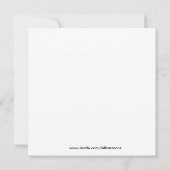 Einladungen zu sonnigen medizinischen Graduierunge (Rückseite)