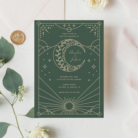 Einladungen zu Stardust Wedding