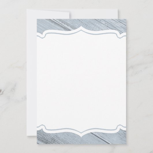 Einladungen zu Starfish Beach Hochzeiten (Rückseite)