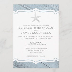Einladungen zu Starfish Beach Hochzeiten
