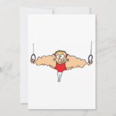 Einladungen zu Strong Man Gymnast (Vorderseite)