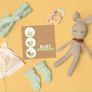 Einladungen zu Super Niedlich Baby Shower