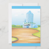 Einladungen zu Tall Blue Gebäude (Vorderseite)