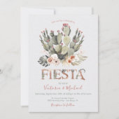 Einladungen zu Terracota und Cactus Wedding Fiesta (Vorderseite)