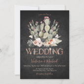 Einladungen zu Terracota und Cactus Wedding Fiesta (Vorderseite)