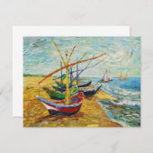 Einladungen zu Van Gogh Fischereibooten (Vorne/Hinten)