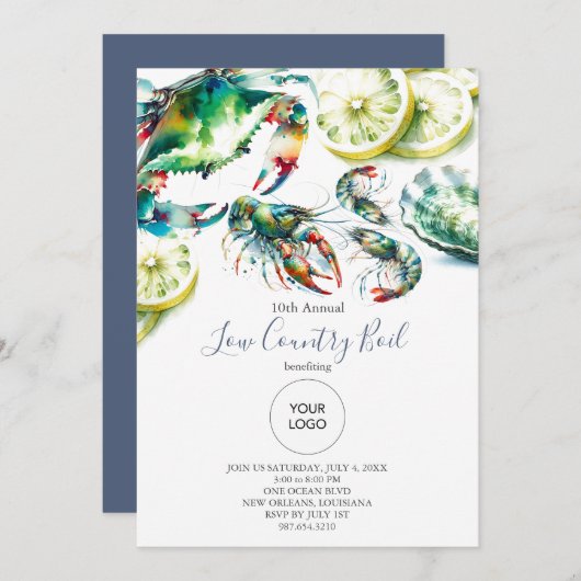 Einladungen zu Veranstaltungen mit geringem Boil (Vorne/Hinten)