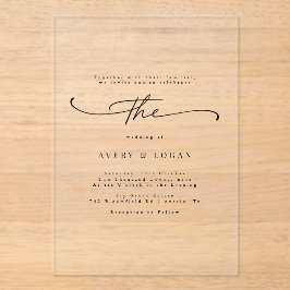 Einladungen zu Veranstaltungen | Schwarze Minimali