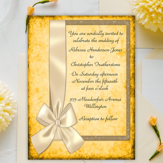 Einladungen zu Vintagen Hochzeiten und Hochzeiten