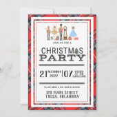 Einladungen zu Weihnachts-Nutcracker (Vorderseite)