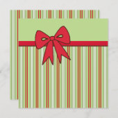 Einladungen zu Weihnachtsbäumen (Vorne/Hinten)