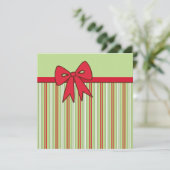 Einladungen zu Weihnachtsbäumen (Stehend Vorderseite)