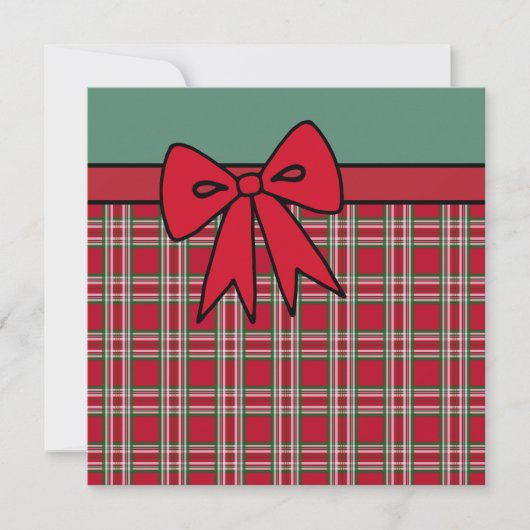 Einladungen zu Weihnachtsbäumen (Vorderseite)