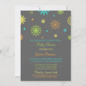 Einladungen zu Weihnachtsbäumen mit individueller  (Rückseite)