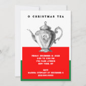 Einladungen zu Weihnachtsgebäck (Vorderseite)