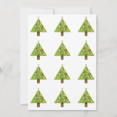 Einladungen zu Weihnachtsgebäck (Rückseite)