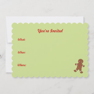 Einladungen zu Weihnachtskeksen