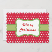 Einladungen zu Weihnachtskeksen (Vorderseite)