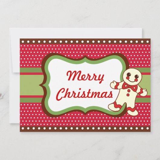 Einladungen zu Weihnachtskeksen (Vorderseite)