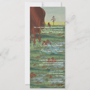 Einladungen zu Whimsical Horse Wedding