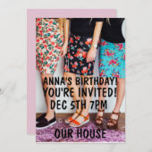 EINLADUNGEN ZU ZEHN MÄDCHEN (Vorne/Hinten)