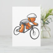 Einladungen zu Zyklusrennen (Stehend Vorderseite)