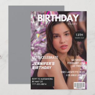 Einladungen zum 13. Geburtstag für sie Zeitschrift
