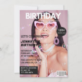 Einladungen zum 15. Geburtstag für ihre Zeitschrif (Vorderseite)