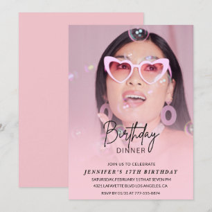 Einladungen zum 17. Geburtstag Geburtstagsessen Fo