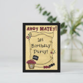 Einladungen zum 1. Geburtstag (Stehend Vorderseite)