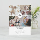 Einladungen zum 1. Geburtstag (Stehend Vorderseite)